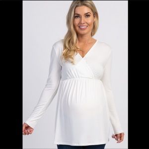 Pinkblush Wrap Maternity Top